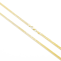 Solid Miami Cuban Chain (14K)