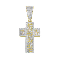 Diamond Cross Pendant (14K)