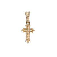 Diamond Cross Pendent （14K)