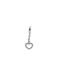 Zirconia Heart Fancy Pendant (14k)