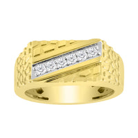 Diamond Nugget Ring (14K)