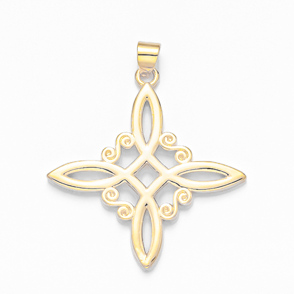 Celtic Eternity Knot Pendant (14K)