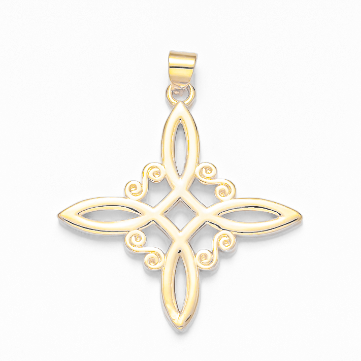 Celtic Eternity Knot Pendant (14K)