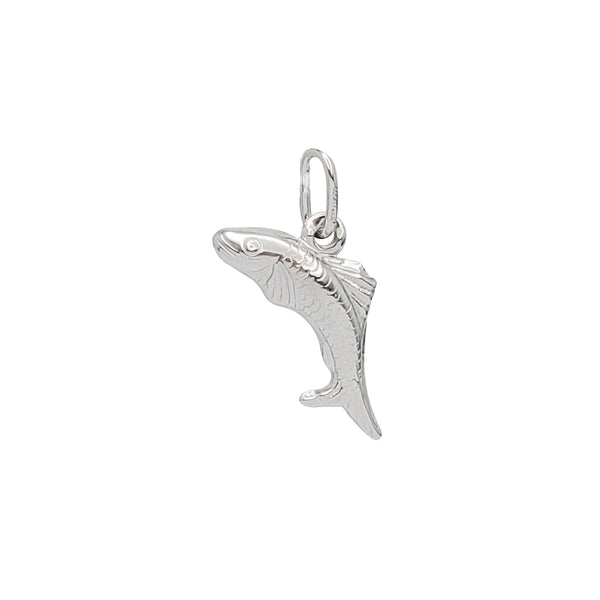 Bass Fish Charm (14K）