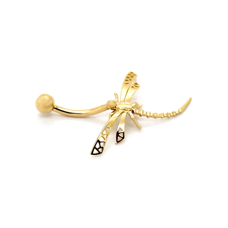 Dragonfly Belly Ring / Piercing (14K)