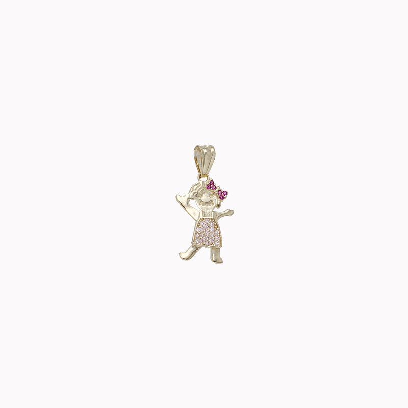 Little Girl Pendant (14K)