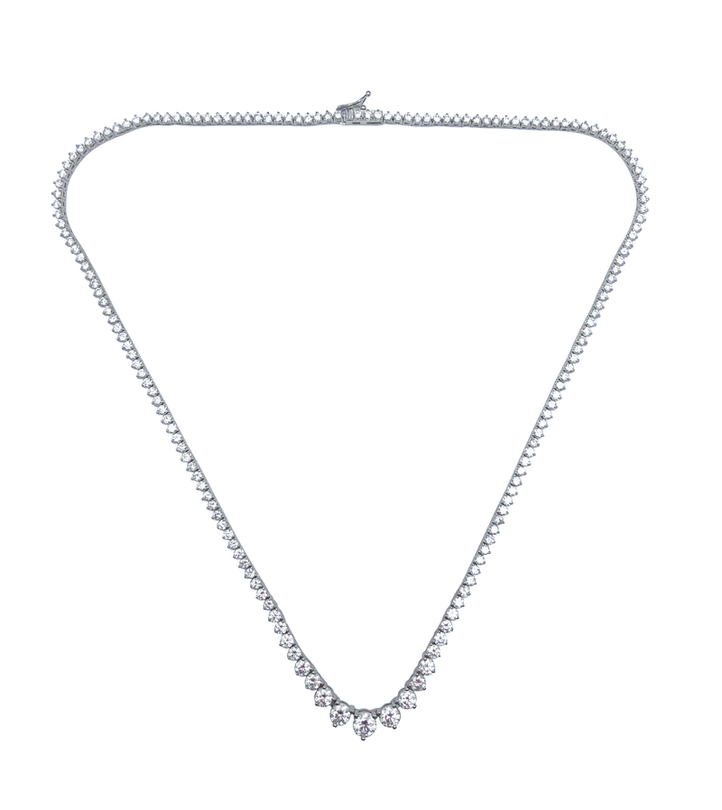 Diamond Tennis Necklace (14K)