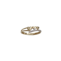 Mini Heart Stackable Ring (14K)