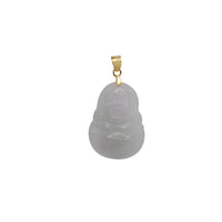 Jade Buddha Pendant (14K)