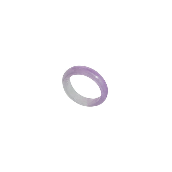 Purple Jade Ring