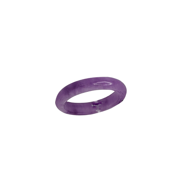 Purple Jade Ring