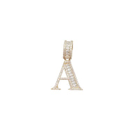 Initial Letter "A" Pendant (14K)