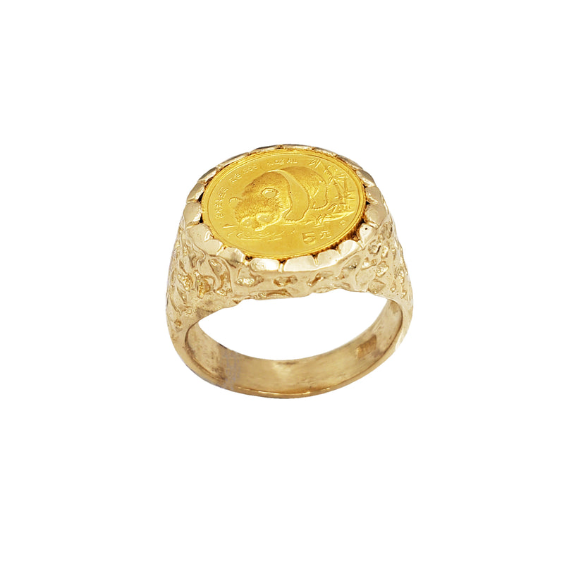 5 Yuan Panda Coin Ring (14K)