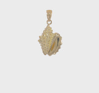 Conch Shell Pendant (14K)