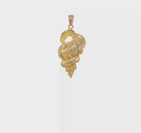 Wentletrap Shell Pendant (14K)