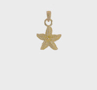 Mini Starfish Pendant (14K)