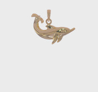 Cutesy Dolphin Pendant (14K)