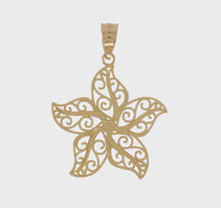 Filigree Starfish Pendant (14K)