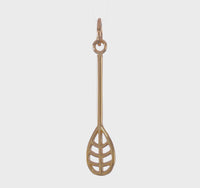 Lacrosse Stick Crosse Pendant (14K)