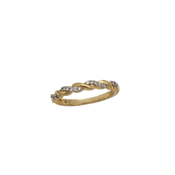 Diamond Twister Ring