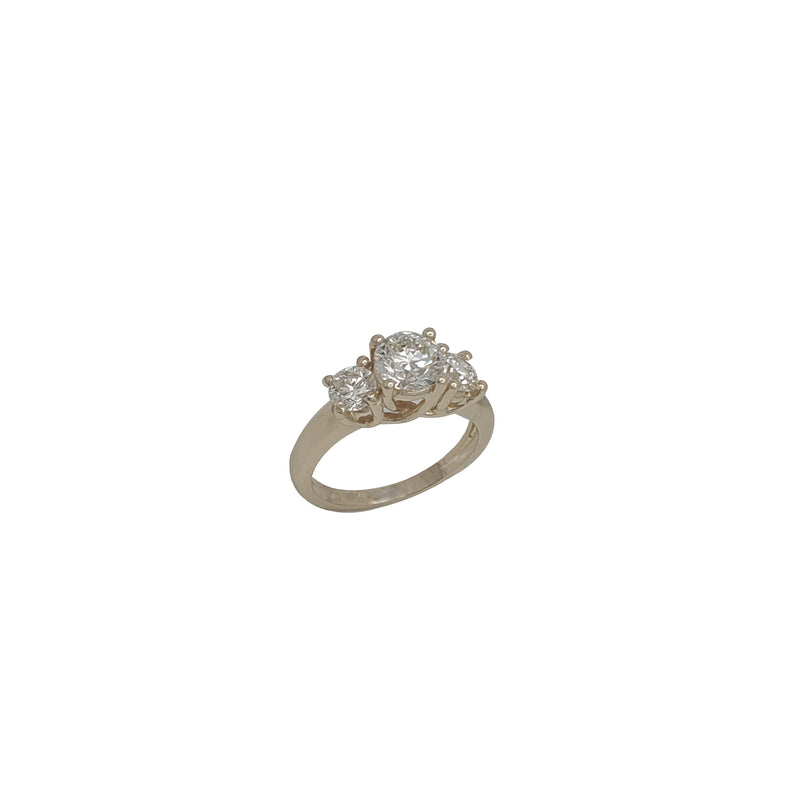 Diamond Engagement Ring (14K)