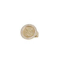 "50 Pesos" Mexican Centenario Coin Ring (14K)