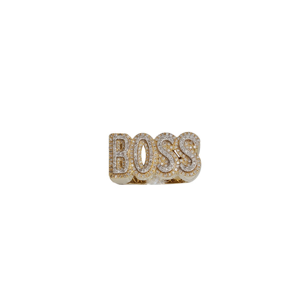 “BOSS” Diamond Ring（14K）