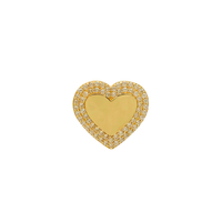 Zirconia Heart Ring (14K)