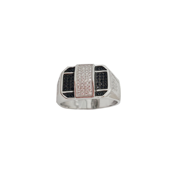 Men CZ Ring (Silver).