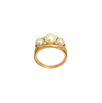 Plain Pearl Ring (14K)