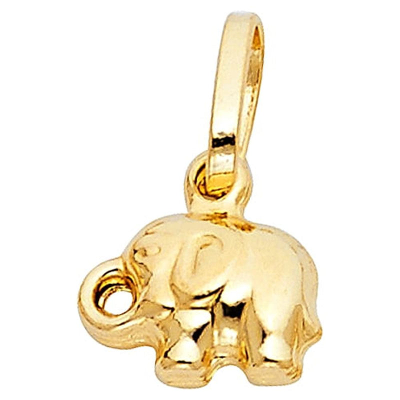 Elephant Pendant (14K)