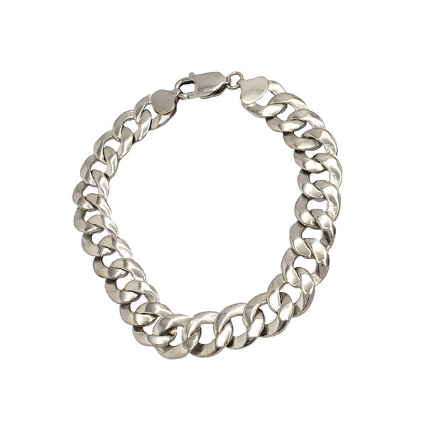 Curb/Italian-Cuban Bracelet (14K)