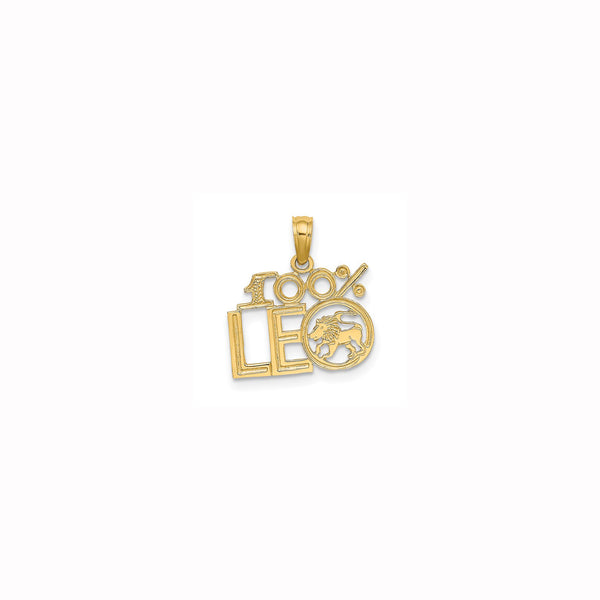 100% Leos Pendant (14K)