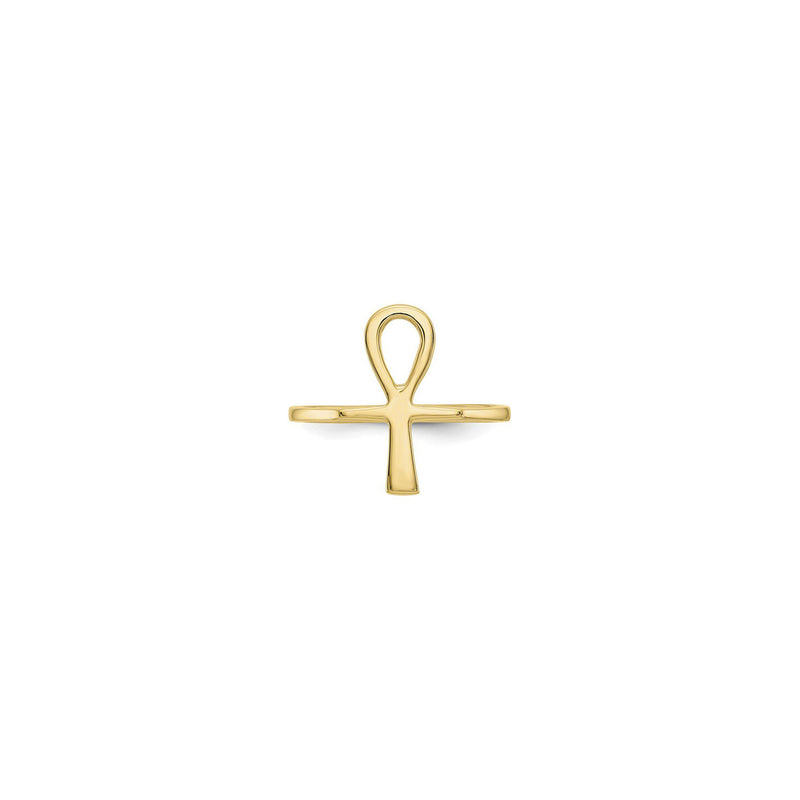 14k Solid Gold Ankh Cross Ring Ankh Ring Round Pave Diamond CZ Religious 14K  Yellow Gold Rose Gold White Gold Gift Ankh - Etsy