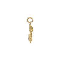 3D Race Car Pendant (14K) side - Popular Jewelry - New York