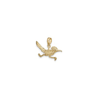 3D Road Runner Pendant (14K) diagonal 1 - Popular Jewelry - New York