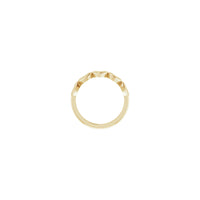 5 Hearts Row Ring (14K) setting - Popular Jewelry - New York