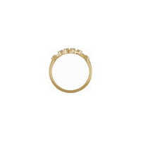 Diamond Pisces Constellation Ring (14K) setting - Popular Jewelry - New York