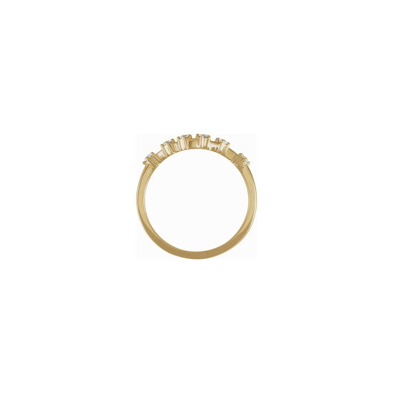 Diamond Pisces Constellation Ring (14K) setting - Popular Jewelry - New York