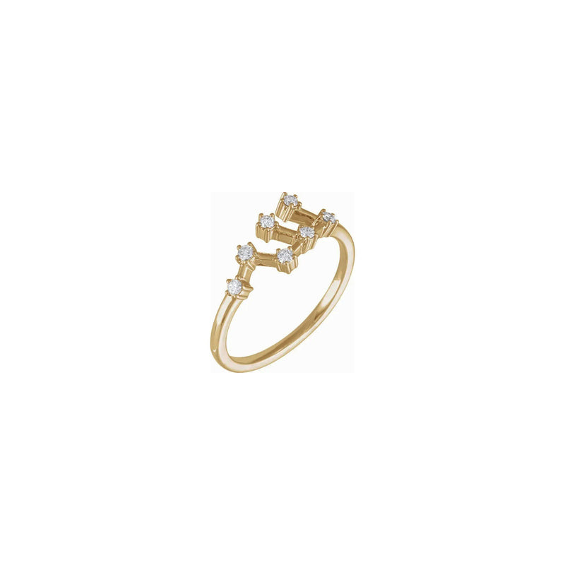 Diamond Virgo Constellation Ring (14K) main - Popular Jewelry - New York