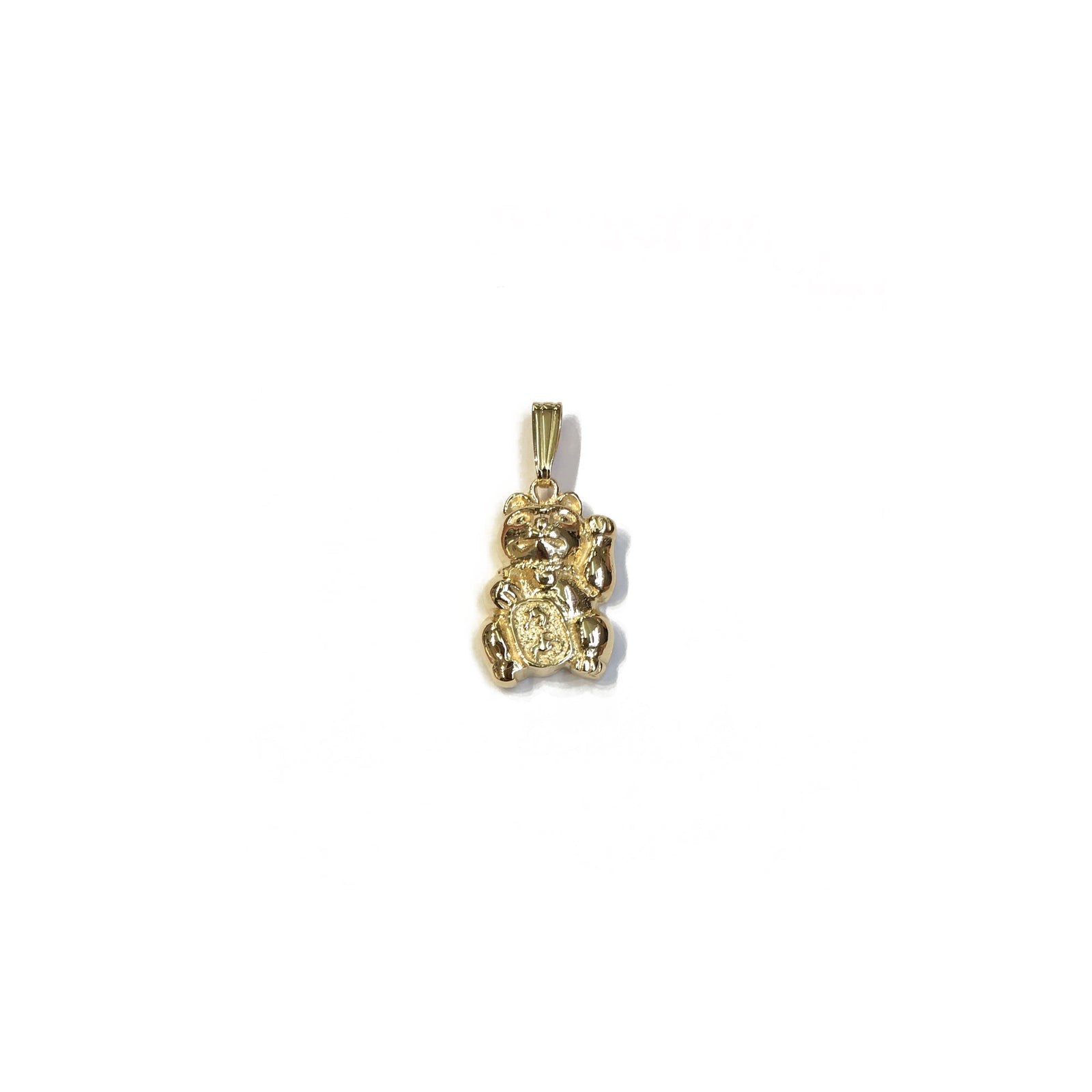 14k Gold Cats outlet Pendant