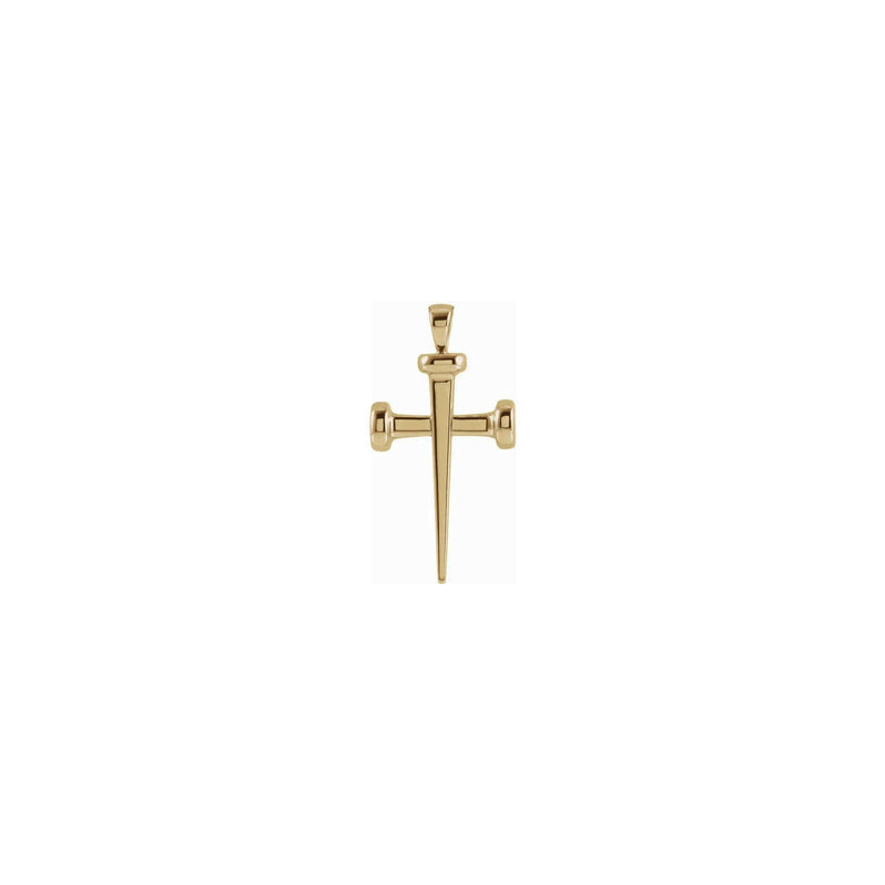 Nail Cross Pendant (14K) 14K Rose Gold