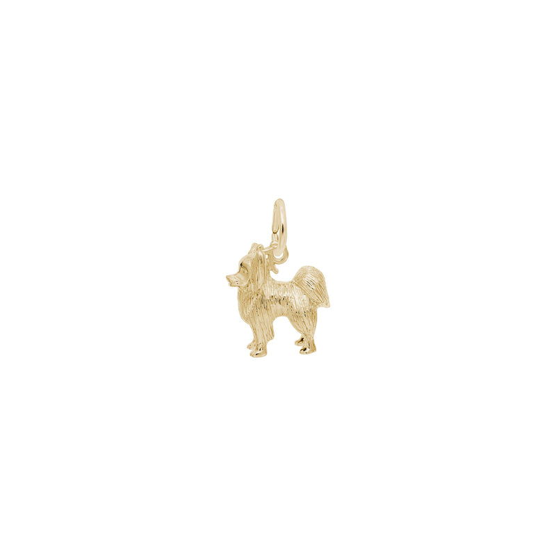 Papillon Dog Charm in Silver or Gold | The Gem Smith