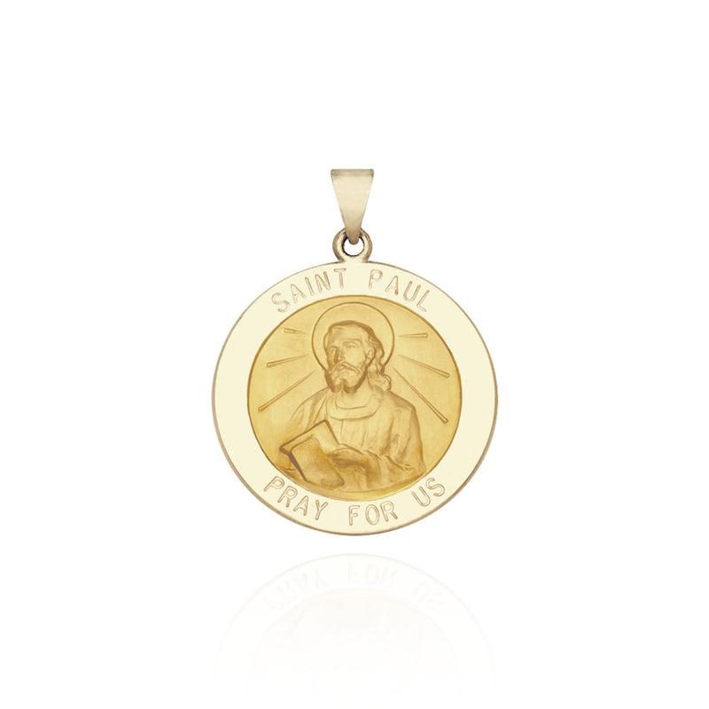 Saint Paul Medal Pendant (14K) main - Popular Jewelry - New York