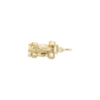 Small Open Wheel Race Car Charm yellow (14K) main - Popular Jewelry - New York