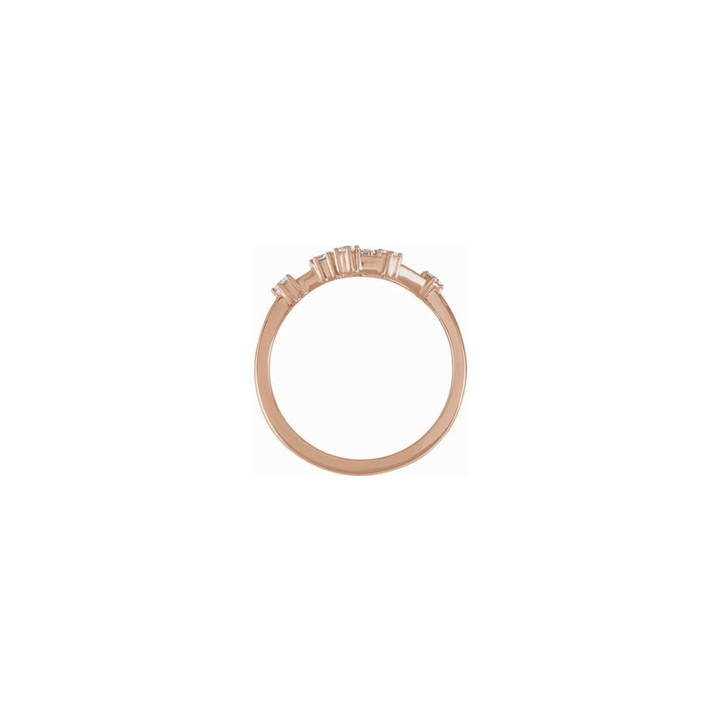  Diamond Libra Constellation Ring rose (14K) setting - Lucky Diamond - New York