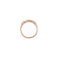 Diamond Scorpio Constellation Ring rose (14K) setting - Popular Jewelry - New York