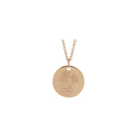 Narcissus December Birth Flower Pendant (Rose 14K) preview - Popular Jewelry - New York