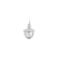 Acorn Charm white (14K) main - Popular Jewelry - New York