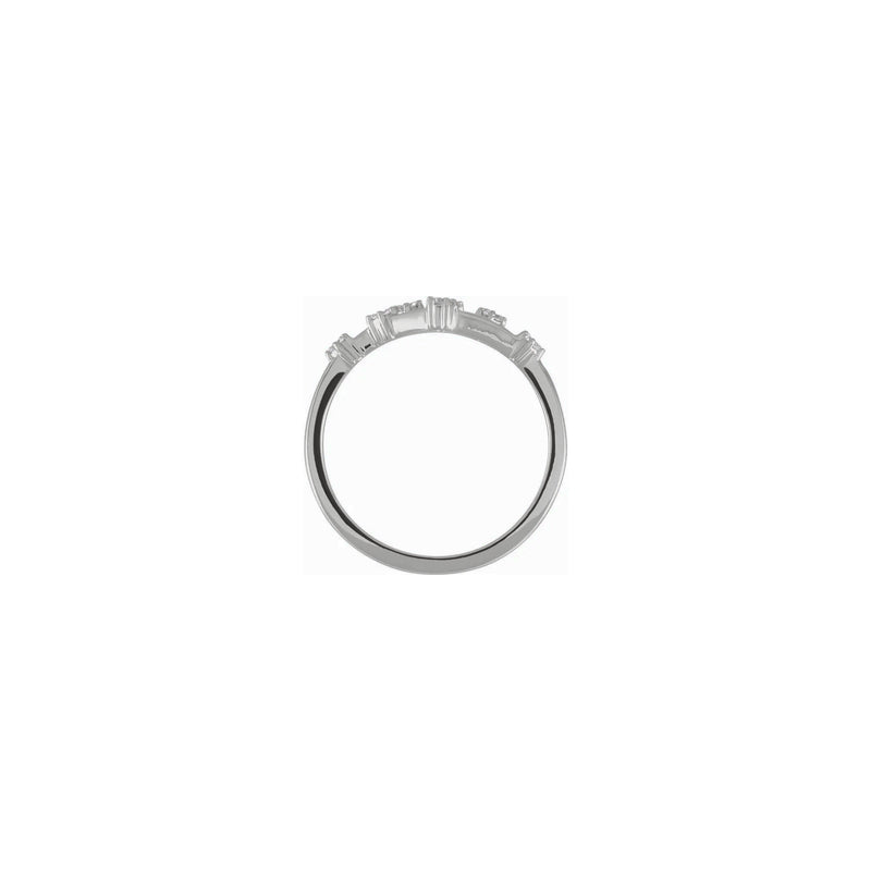 Diamond Gemini Constellation Ring white (14K) setting - Popular Jewelry - New York